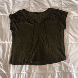 Flowy green aeropostale blouse